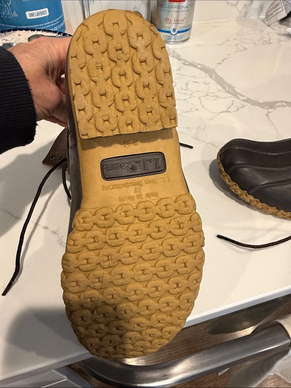 LL Bean Classic Women's Duck Boots - Brown Waterproof Winter Boot